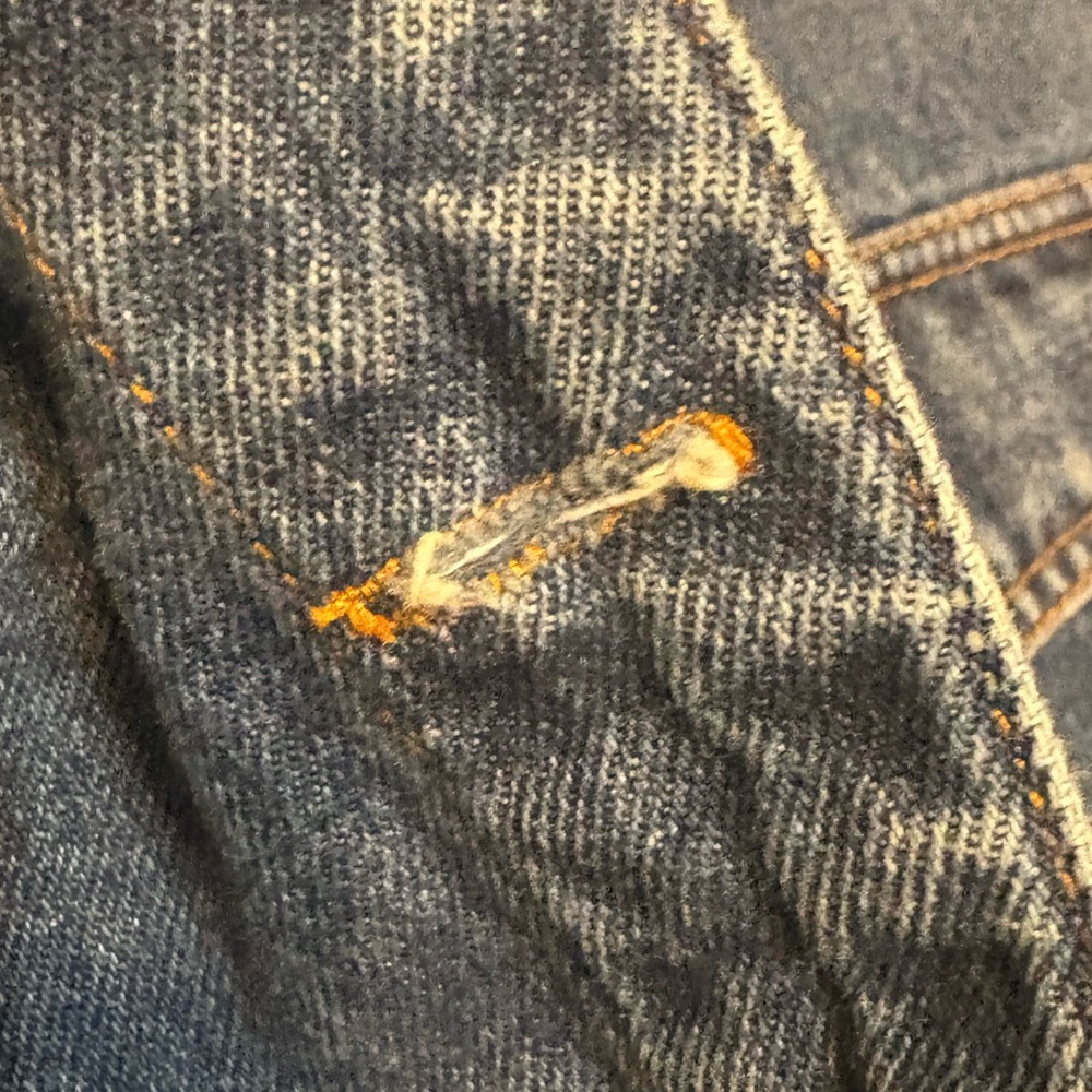 Vintage Haik’s Denim Barn Jacket with Star Button Detail - Picture 8 of 9